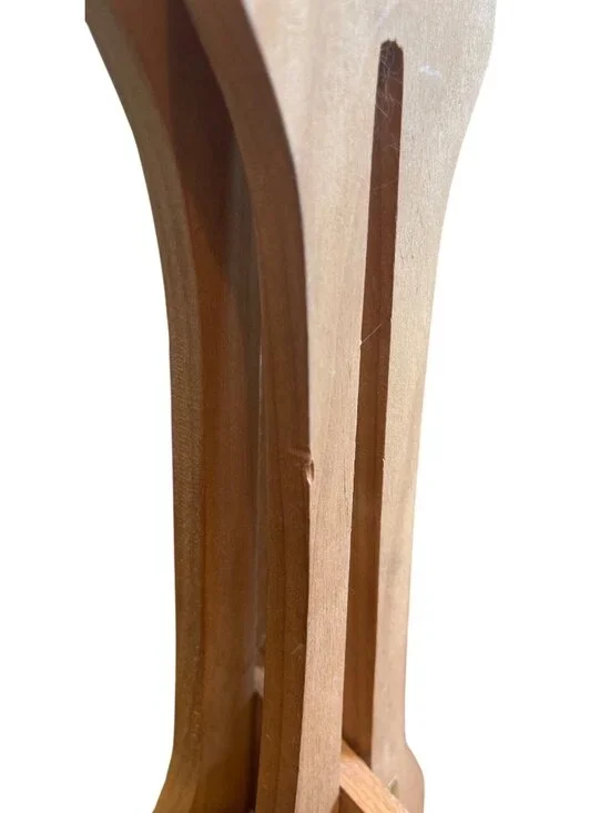 Vintage Handcrafted Wooden Dog Doorstop Hand Painted - Picture 7 of 8